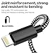iPhone Charger,TNSO MFi Certified Lightning Cable 5 Pack [3/3/6/6/10FT] Extra Long Nylon Braided USB Charging & Syncing Cord Compatible iPhone Xs/Max/XR/X/8/8Plus/7/7Plus/6S/6S Plus/SE/iPad/Nan More