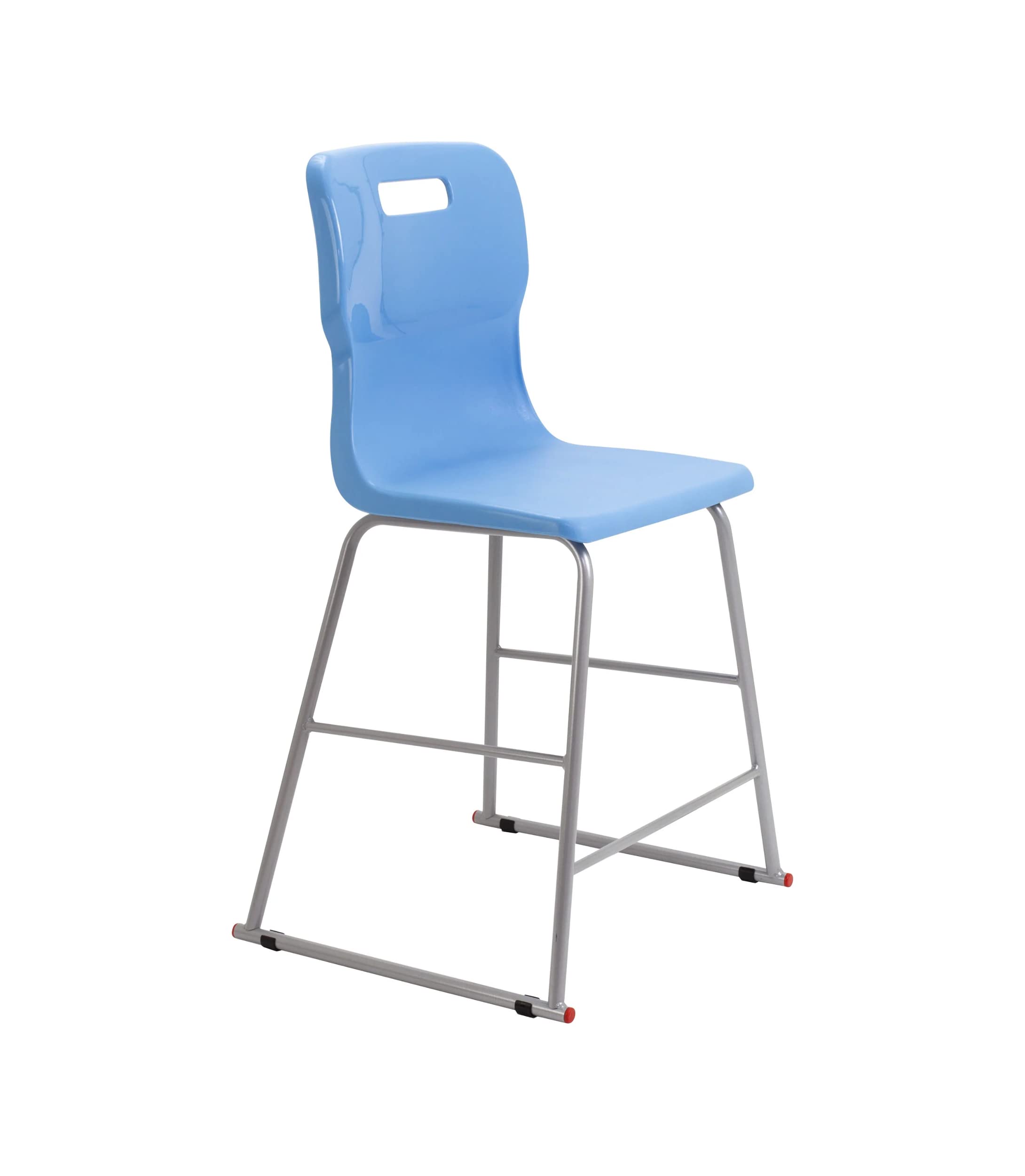 Titan Classroom High Chair-Size 4, Ages 7-9, Sky Blue, 53 x 55 x 92 cm