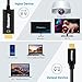 TECHDOTY USB C to HDMI Adapter Cable (4k@60Hz), Type-C to HDMI Cable Adapter [Thunderbolt 3 Compatible] Compatible with MacBook Pro 2018/2017, Samsung Galaxy Note9/Note8/S9/S8 (6ft/1.8m)