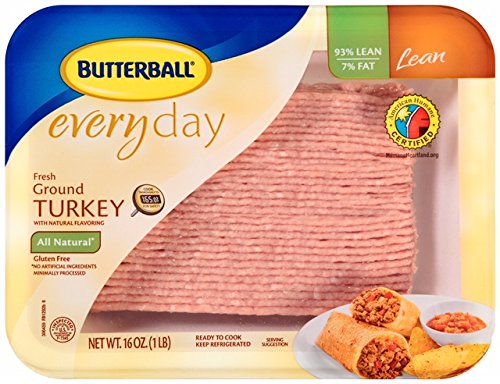 Butterball 93% Ground Turkey, 1 lb
