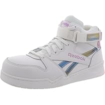 Amazon.com | Reebok BB4500 Work EH Comp Toe White/Shiny 6 B (M 