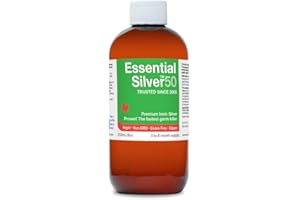 #1 Canadian Made Premium Ionic Silver 250mL ● Ultra Strength 50 ppm ● Laboratory Certified ● Works faster than other brands ●