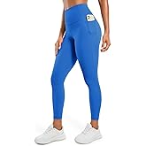 CRZ YOGA Butterluxe Workout Leggings Pockets 25'' - High Waisted Gym Womens Yoga Pants Buttery Soft