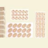 nasuniaoda 90 Pieces Corn Cushions Soft Latex Foam Self Adhesive Callus Pads view 8