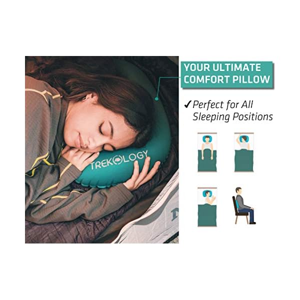 TREKOLOGY Ultralight Inflatable Camping Pillow Camping Galore