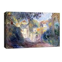 Canvas Wall Art Landscape at Beautiful by Pierre-Auguste Renoir Canvas Prints Home Artwork Decoration for Living Room,Bedroom - 12x18 inches