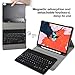 IVSO Case with Keyboard for ipad pro 12.9 2018, Detachable Wireless Keyboard Front Prop Stand Case/Cover for Apple ipad pro 12.9 2018 Tablet (Black)