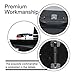 LP&No.1 Suitcase Bluetooth Turntable with Stereo Speaker,3 Speeds Vinyl Record Player Blackthumb 4