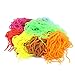 SAMSFX Fly Tying Materials Squirmy Wormy Soft Worm Lures Flie Making Assorted Colors (San Juan Pink)