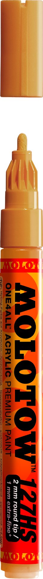 Molotow 127-HS Marker ONE4ALL 2 mm Tip 5.0 ml Ochre Brown Light