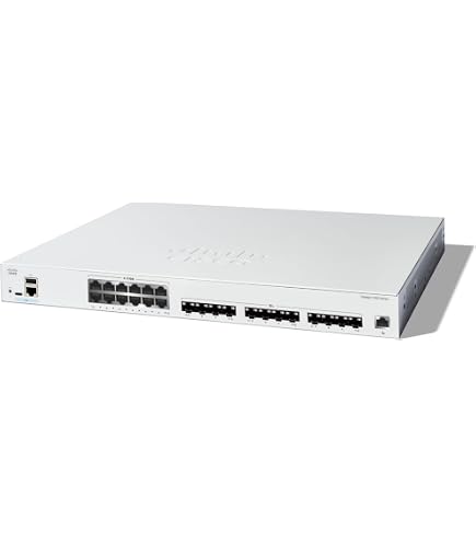 Amazon.com: Cisco Catalyst 1300-16XTS Managed Switch - 8-Port 10G