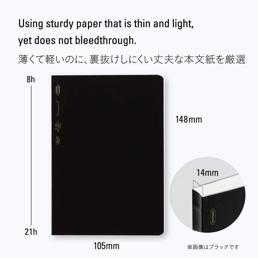 Stálogy Editor's Series 365 Days notebook A6 black, 4.1 in. x 5.8 in. / A6 / 365 Days Notebook - Image 4