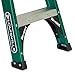 Louisville Ladder 8-Foot Fiberglass Step Ladder, 225-Pound Load Capacity, Type II, FS4008