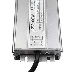 LED Driver Waterproof IP67 Power Supply 100W 12V DC