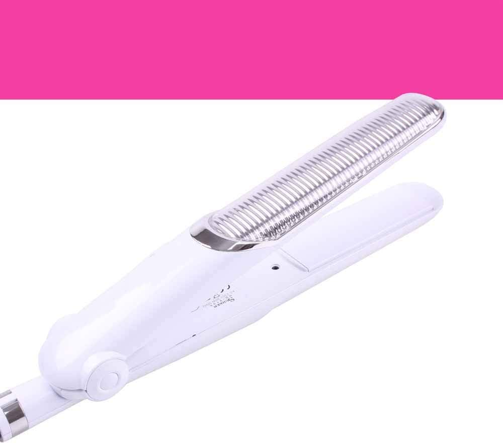 Professional Hair Straighteners, Straighteners for Woman and Men, Titanium Beard Hair Straightener with AdjustableTemperature, Dual Voltage