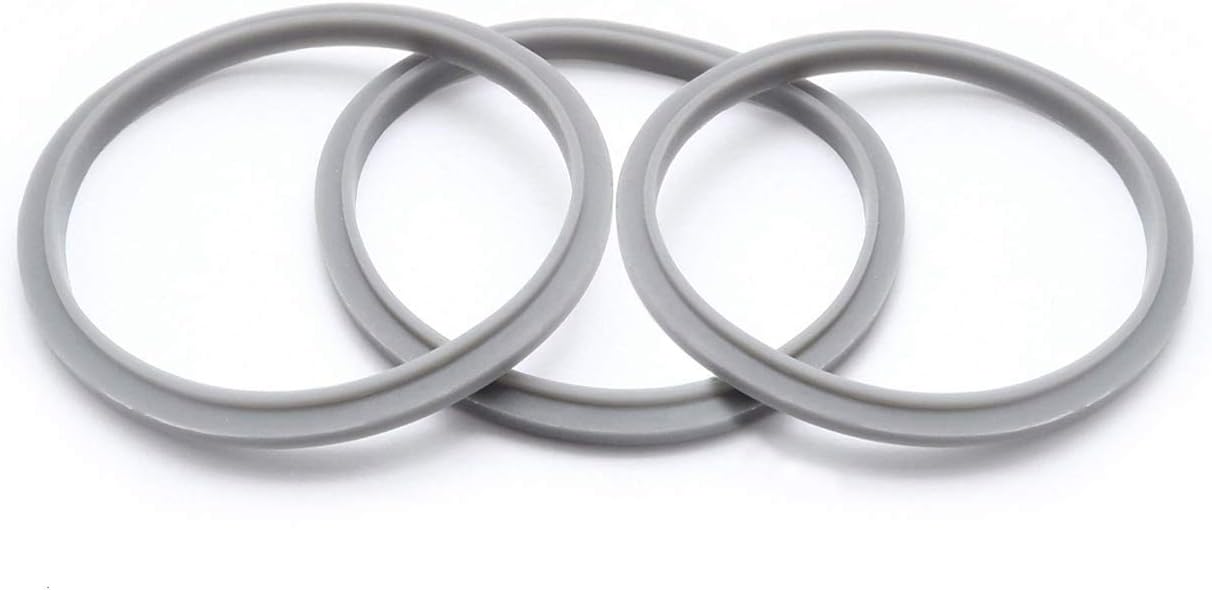 Nutribullet Set of 3 Gaskets with Lip, Fits Nutribullet Blenders