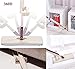 Joiedomi Automatic Squeezed Hands Free Microfiber Floor Mop with 3 Microfiber Cloths and 1 Brush