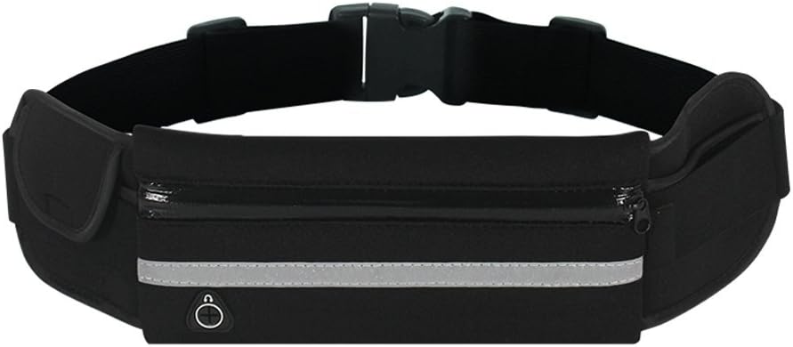 Sports Pockets Multi-Purpose Belt Waterproof Running Anti-Theft Stealth Personal Phone Casual Small Pockets For Men and Women Outdoor (Color : Black)