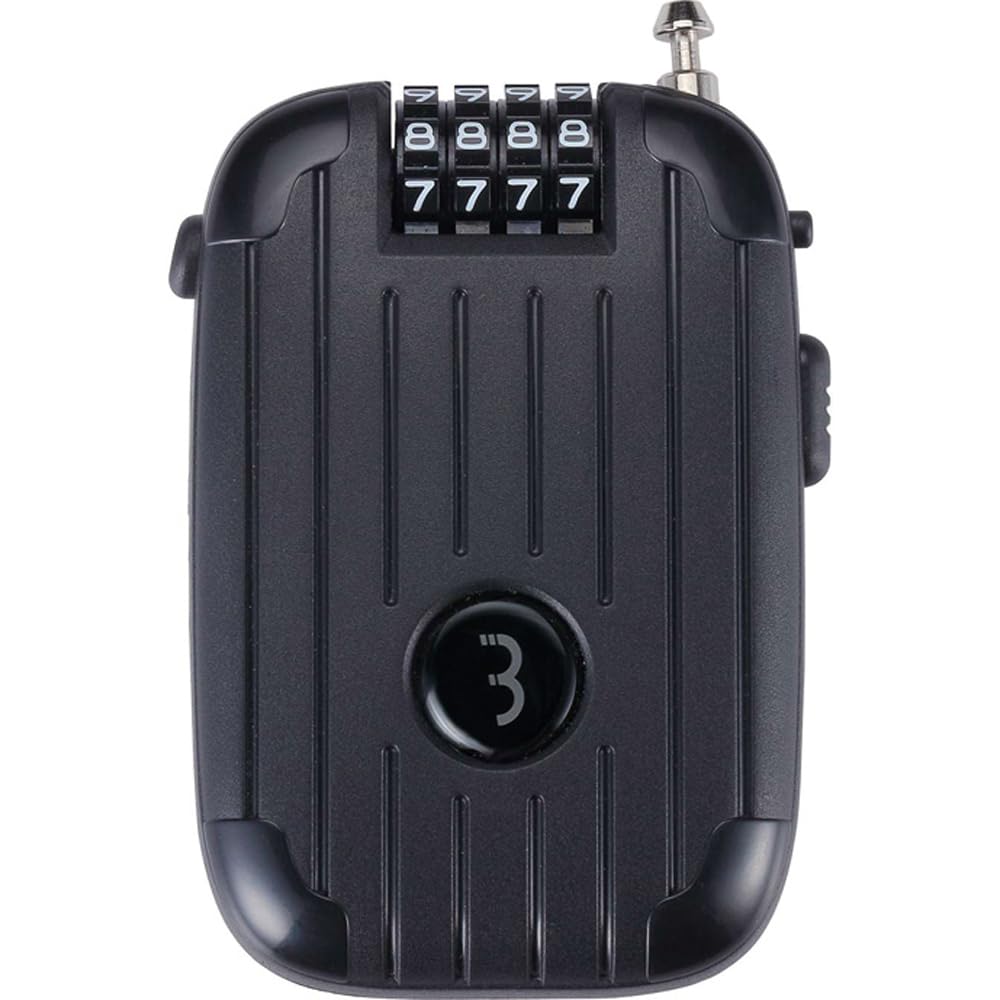 BBB Cycling BBL-53XL MiniCase XL Bike Lock, Black