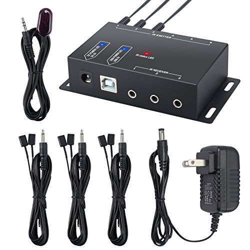 Buy IR Repeater Neoteck 1 Receiver 6 Emitters Hidden IR Repeater System Infrared Remote Control