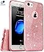 iPhone 7 Case, Cute Clear i7 Case,Shockproof Bling Glitter Sparkle Transparent phone Protective case Girly,Luxury Crystal Slim Light Bumper Cases Defender (For iPhone 7)