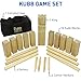 EasyGoProducts Kubb The Viking Wooden Outdoor Lawn Game Set - One 2 3/4