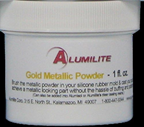 Alumilite Metallic Powder 1 FL OZ Gold
