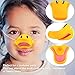 Blulu Duck Nose Costume Rubber Duck Nose Toy with Elastic Band Costume Halloween Cosplay Party Favor Accessories (3 Pieces)