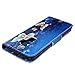 YOKIRIN Galaxy S9 Plus Case, Flip Folio Wallet Case PU Leather Slim-Fit Shockproof Soft TPU Interior Bumper Credit Card Slots Magnetic Closure Protective Cover Stylus Dust Plug, Butterfly