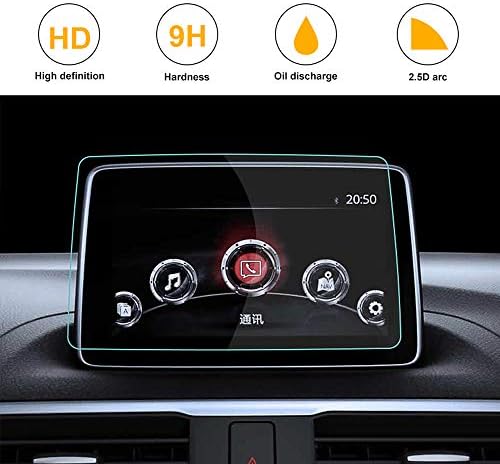Piaobaige 車のスタイリングセンターコンソールlcdスクリーンステッカーgpsナビゲーションスクリーン強化鋼保護フィルムマツダcx アウトレット 送料無料 5 18 17