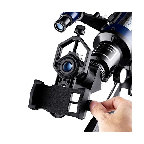Universal Handyhalterung Adapter für Teleskop Spektiv Fernglas Monokular Mikroskop Foto/Videoaufnahme – Bild 5