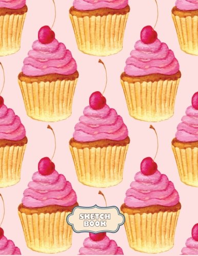 sketchbook: Cup cake on pink cover (8.5 x 11) inches 110 pages, Blank Unlined Paper for Sketching, Drawing , Whiting , Journaling & Doodling (Cup cake on pink sketchbook) (Volume 3) sketchbook: Cup cake on pink cover (8.5 x 11) inches 110 pages, Blank Unlined Paper for Sketching, Drawing , Whiting , Journaling & Doodling (Cup cake on pink sketchbook) (Volume 3)