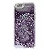iPhone 6s plus case,iphone 6 plus case, liujie Liquid Cool Quicksand Moving Stars Bling Glitter Floating Dynamic Flowing Case Liquid Cover for Iphone 6s plus 5.5inch (purple)