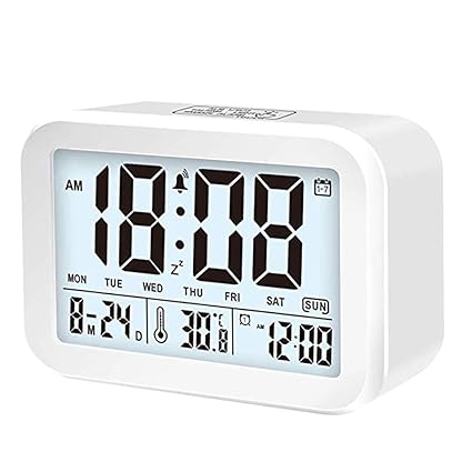 Digital Alarm Clock Jiemei Talking Alarm Clocks For Kids Adults Battery Operated Home Decor Home Garden