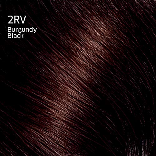 Clairol Natural Instincts SemiPermanent Hair Dye, 2RV Burgundy Black Hair Color, 3 Count