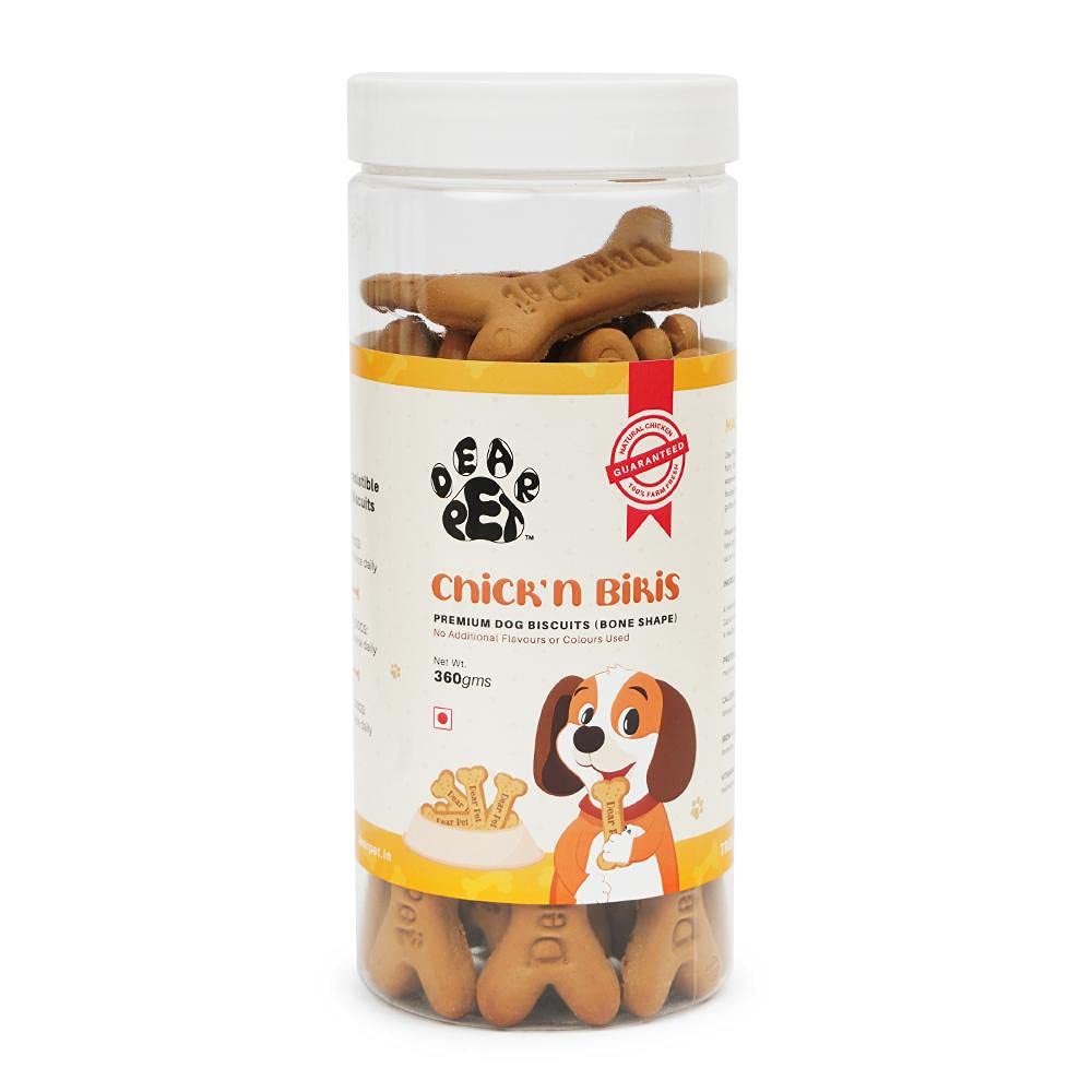 Buy Dear Pet Chicken Biscuits Premium Dog Biscuits Human Grade High