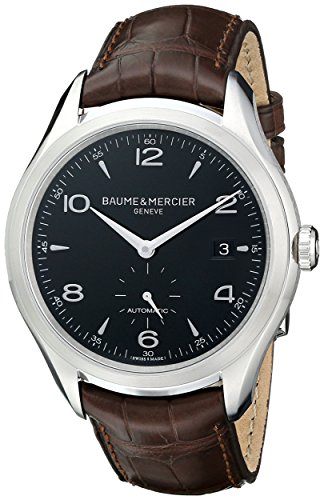 Baume & Mercier Men's BMMOA10053 Clifton Analog Display Swiss Automatic Brown Watch