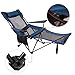 REDCAMP Recliner Camping Chair with Footrest, Heavy Duty Folding Camp Chairs for Adults 300 lbs, Lightweight Portable for Outdoorthumb 3