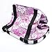 Quick Release Bicycle Bike Basket Fcoson Multi Purpose Picnic Storage Bag Purple Flowerthumb 1