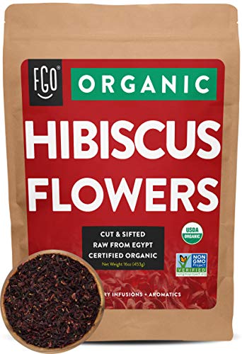 Organic Hibiscus Flowers