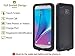 XIKEZAN Note 5 Case Samsung Galaxy Note 5 Waterproof Case Underwater Shockproof Dirtproof Heavy Duty Full Body Armor Defender Protective Hard Cover with Built in Screen Protector & Kickstand Black
