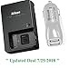 Nikon MH-27 Charger for Nikon EN-EL20 , EN-EL20a Battery & Nikon Coolpix A, Nikon 1 AW1, Nikon 1 J1, Nikon 1 J2, Nikon 1 J3, Nikon 1 S1, Nikon 1 V3, Blackmagic Pocket Cinema Camera + Bonus Carcharger