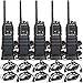 Retevis H-777S Two-Way Radios Long Range Rechargeable FRS Radio Vox Security Commercial Walkie Talkies with Earpiece Headset for Adults (10 Pack) primary