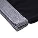 DAVID ARCHY Men's Briefs Bamboo Rayon Breathable Lightweight Briefs Super Soft Comfort Pouch Underwear No Fly in 4 Pack Black