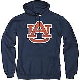 LOGOVISION Official Collegiate Distressed Primary Logo Adult Pullover Hoodie Collection