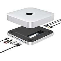 美品　Mac mini M1 8GB 256GB + USBC Hubのセット Amazon.com: GEWOKLIY Mac Mini Hub & Stand with SSD Enclosure