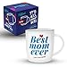 Triple Gifffted Worlds Best Mom Ever Coffee Mug & Socks Set for Mother, Gifts Ideas for Christmas,valentines, Mothers Day, Birthday, From Daughter and Son, Cool Mommy Presents, Ceramic Cup 380ml