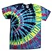 Tie Dyes Men's Tie Dyed Performance T-Shirt H1000-swirl-flashback-xl