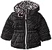 Pink Platinum Baby Girls' Metallic Fabric Puffer
