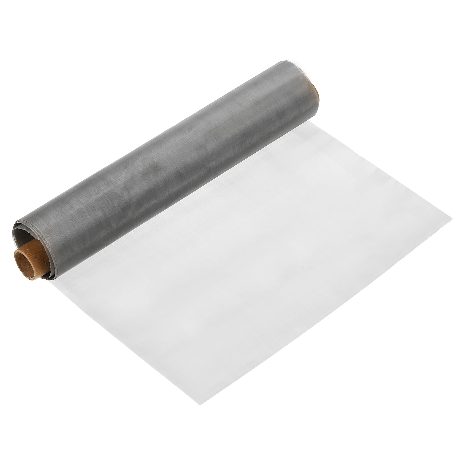 PATIKIL 304 Stainless Steel Wire Mesh Screen, 120 Mesh Woven Air Vent Filter Mesh Hard and Heat Resisting Hole Fill for Cage Garden Window 11.8 x 39inch (30 x 100cm)